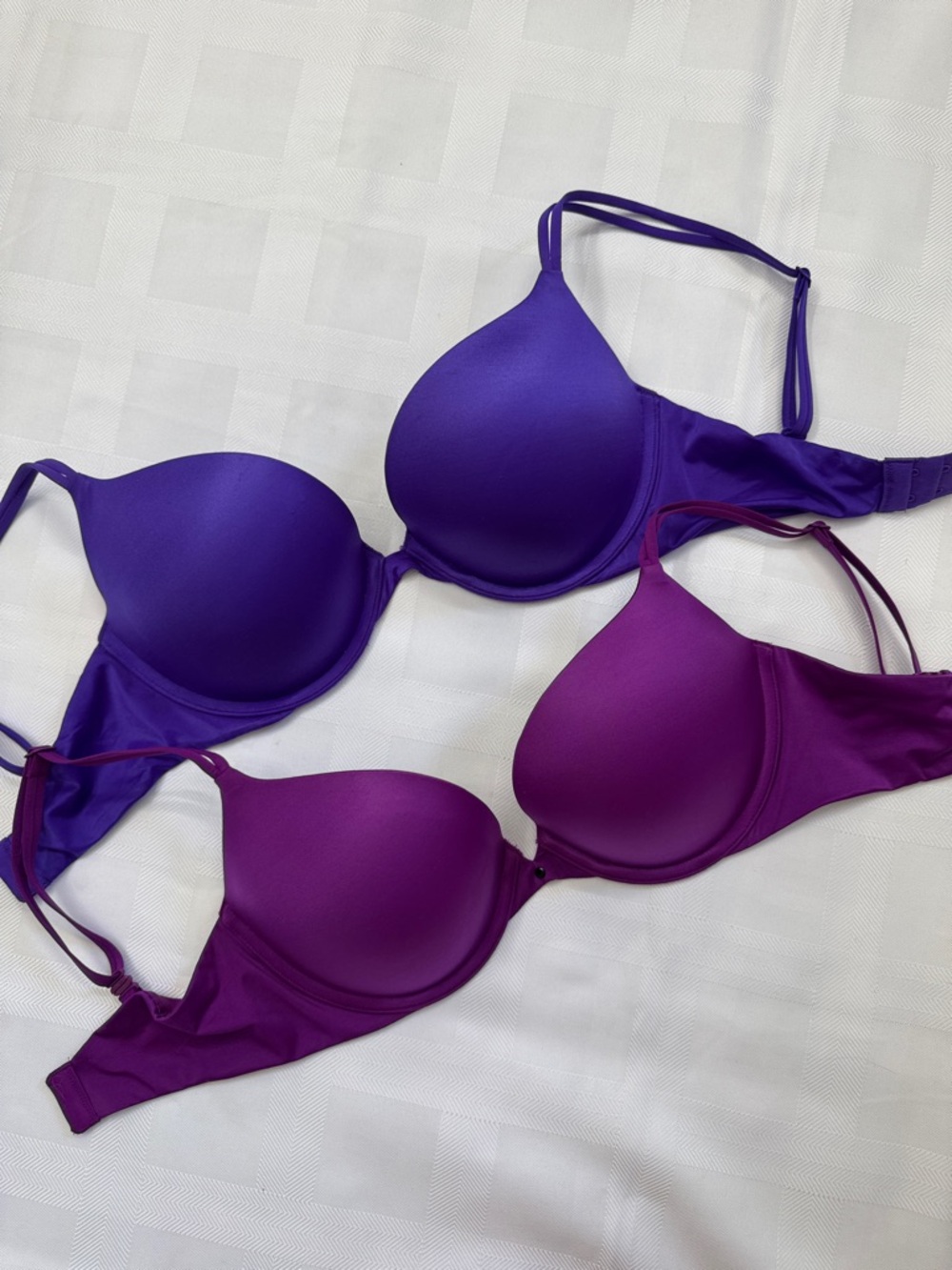 Victoria's Secret Mixed Purples Very Sexy Push-up Bras Set of 2.